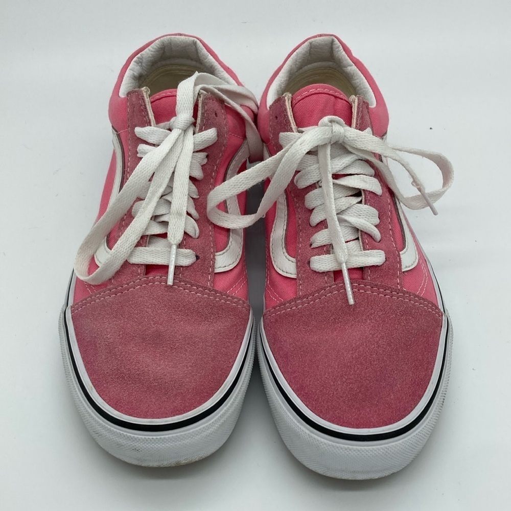 Vans Classic Old Skool Rosette bubble gum pink size 7.5 men’s and 9 women’s